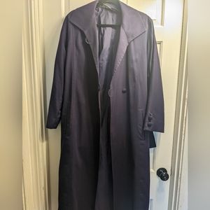 Purple London Fog Trenchcoat